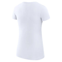 Atlanta Braves G-III 4Her by Carl Banks Women's Super-Slim Fit Lightweight Collage Team Graphic Crew Neck T-Shirt Lifestyle