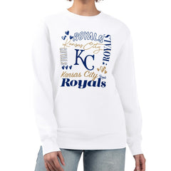 Kansas City Royals G-III 4Her by Carl Banks Women's Collage Team Graphic Fleece Pullover Hoodie Near Me