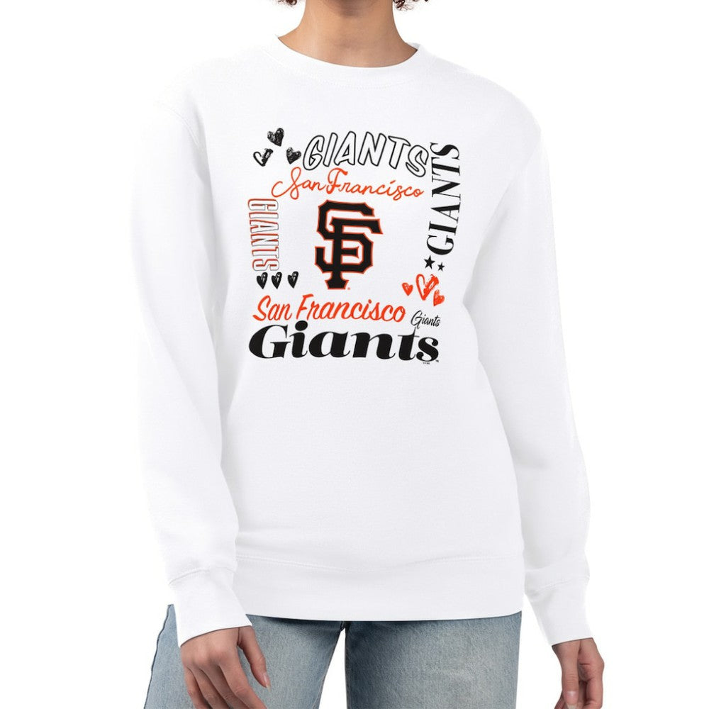 San Francisco Giants G-III 4Her by Carl Banks Women's Collage Team Graphic Fleece Pullover Hoodie Near Me