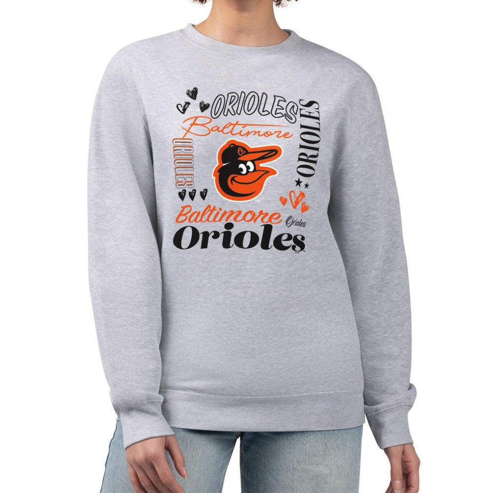 Baltimore Orioles G-III 4Her by Carl Banks Women's Collage Team Graphic Fleece Pullover Hoodie Near Me