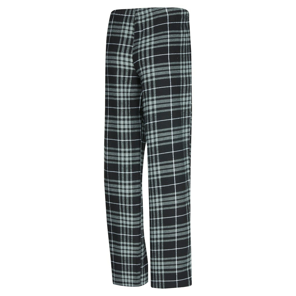 NBA - Brooklyn Nets Concepts Sport Women's Vector Top & Flannel Pants Sleep Set - Black/Gray