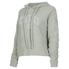 NBA - Boston Celtics Concepts Sport Women's Ventura Comfy Pullover Hoodie - Gray