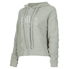 NBA - Chicago Bulls Concepts Sport Women's Ventura Comfy Pullover Hoodie - Gray