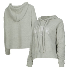 NBA - Minnesota Timberwolves Concepts Sport Women's Ventura Comfy Pullover Hoodie - Gray