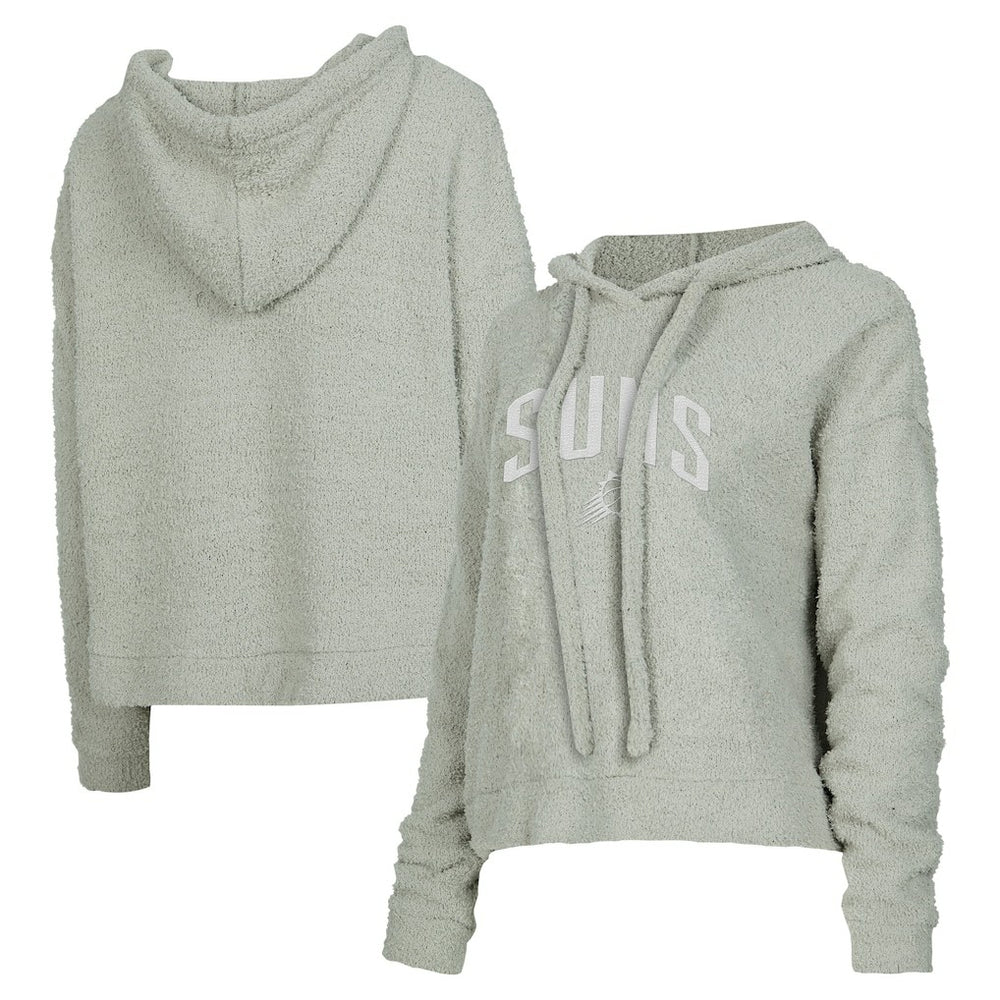 NBA - Phoenix Suns Concepts Sport Women's Ventura Comfy Pullover Hoodie - Gray