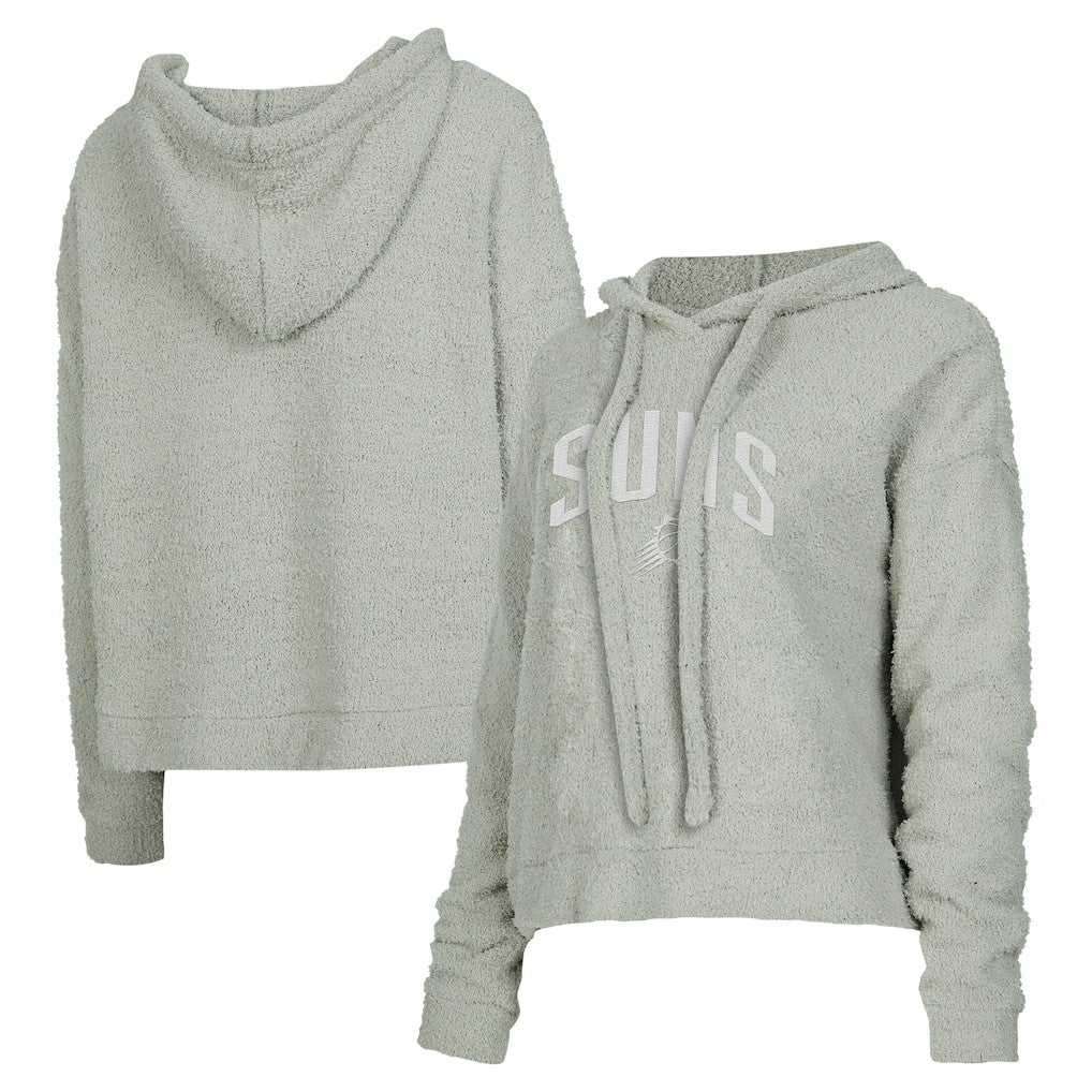 NBA - Phoenix Suns Concepts Sport Women's Ventura Comfy Pullover Hoodie - Gray