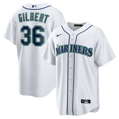 Logan Gilbert Seattle Mariners Nike Home Replica Jersey On Sale