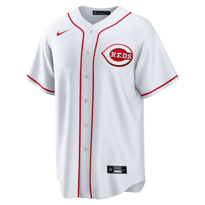 Noelvi Marte Cincinnati Reds Nike Home Replica Jersey - White | MLB Jerseys