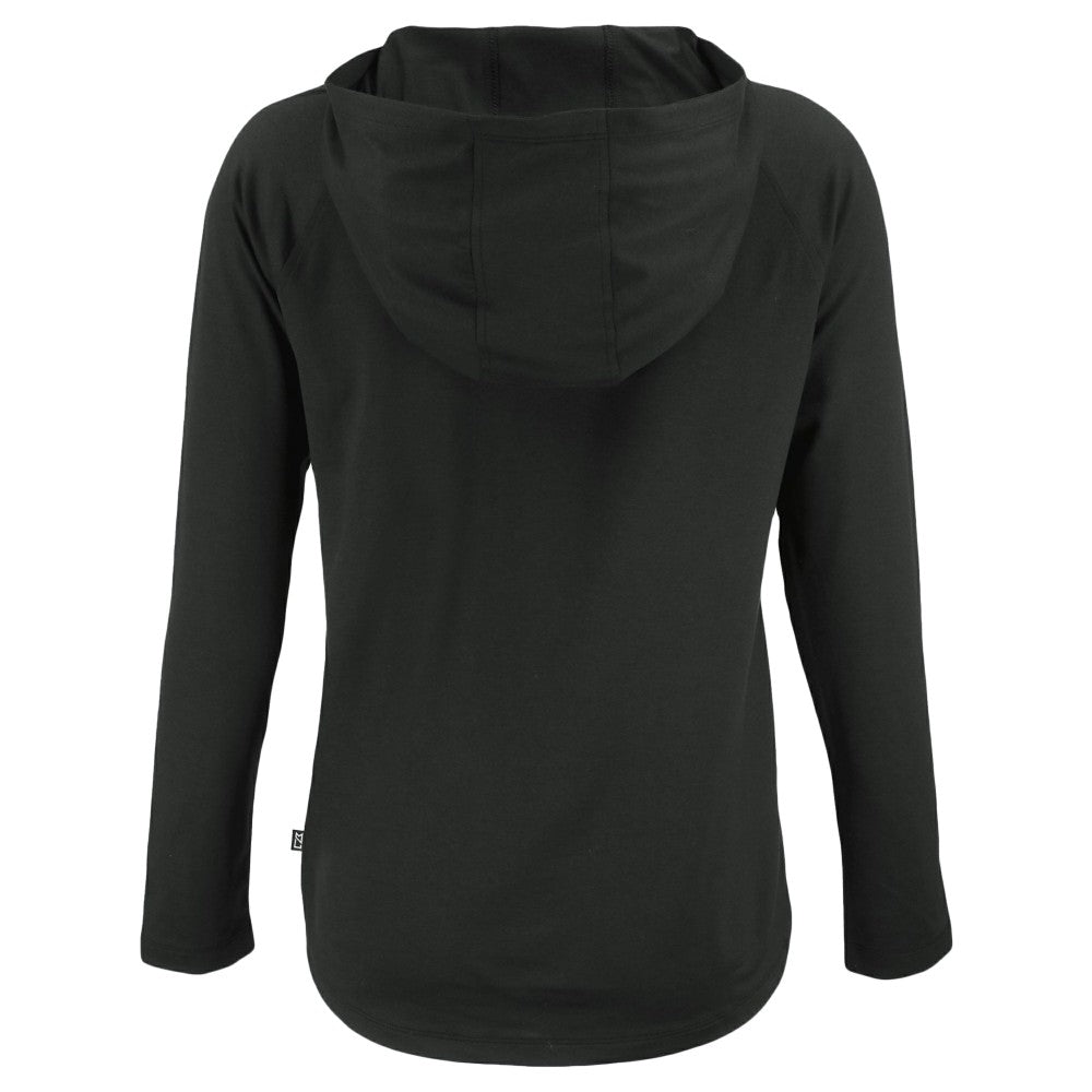 Cincinnati Reds Cutter & Buck Women's  Coastline Epic Comfort Eco Recycled Hoodie Raglan Long Sleeve T-Shirt Near Me