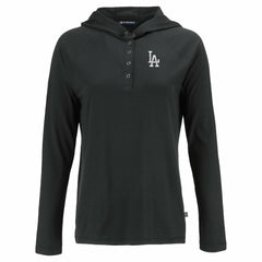 Los Angeles Dodgers Cutter & Buck Women's  Coastline Epic Comfort Eco Recycled Hoodie Raglan Long Sleeve T-Shirt discount