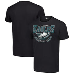 Philadelphia Eagles Starter 80s Inspired Team Logo T-Shirt Black - NFL