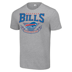 Buffalo Bills Starter 80s Inspired Team Logo T-Shirt Heather Gray - NFL