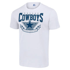 Dallas Cowboys Starter 80s Inspired Team Logo T-Shirt White - NFL