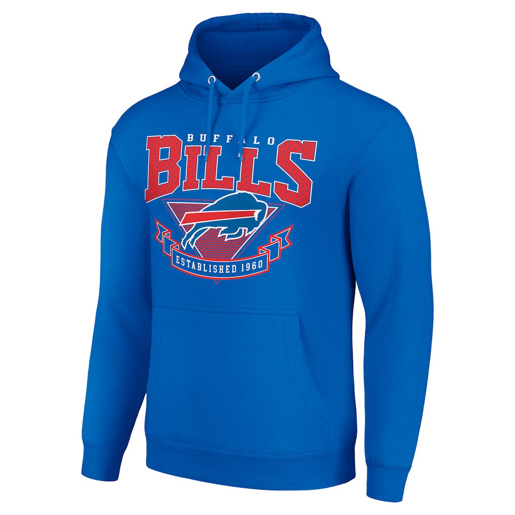Buffalo Bills Starter ‘80s Inspired Pullover Hoodie Royal - NFL