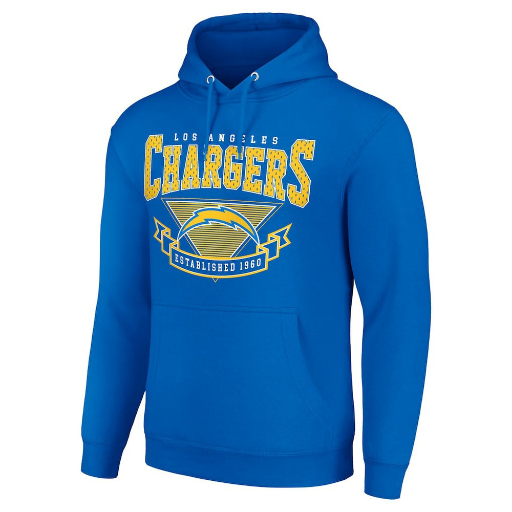 Los Angeles Chargers Starter ‘80s Inspired Pullover Hoodie Royal - NFL