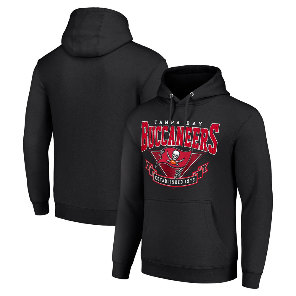 Tampa Bay Buccaneers Starter ‘80s Inspired Pullover Hoodie Black - NFL