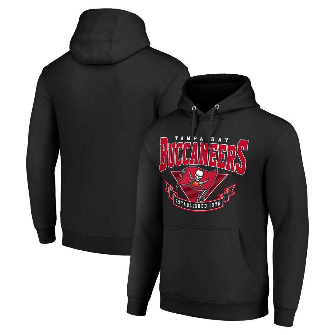 Tampa Bay Buccaneers Starter ‘80s Inspired Pullover Hoodie Black - NFL