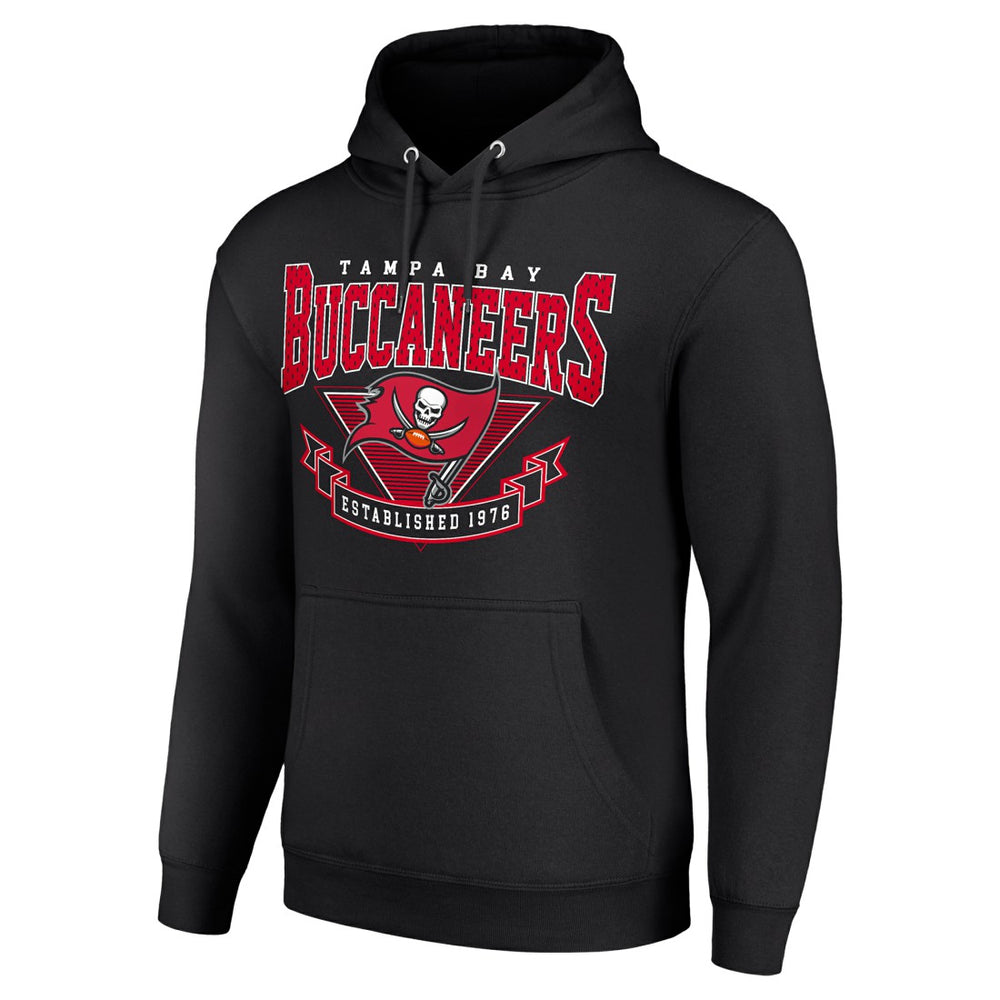 Tampa Bay Buccaneers Starter ‘80s Inspired Pullover Hoodie Black - NFL