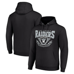 Las Vegas Raiders Starter ‘80s Inspired Pullover Hoodie Black - NFL