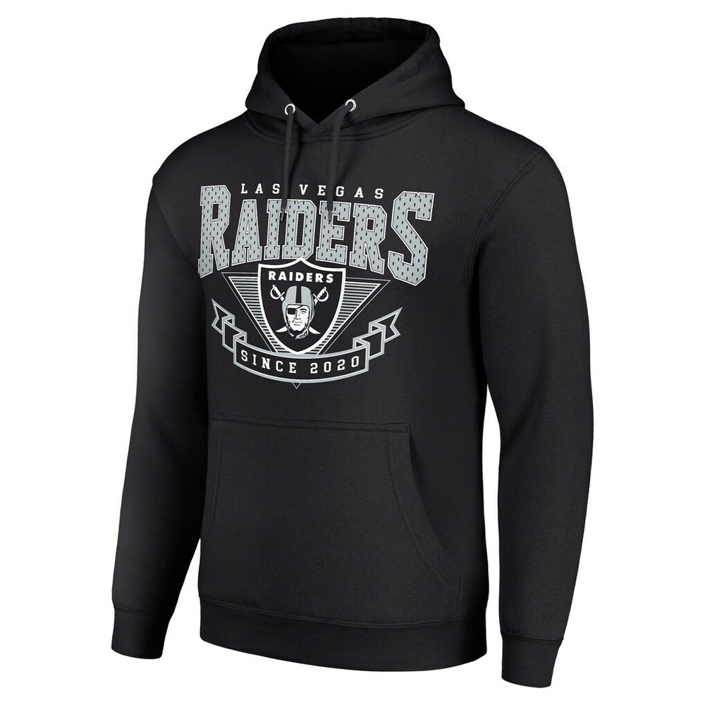Las Vegas Raiders Starter ‘80s Inspired Pullover Hoodie Black - NFL