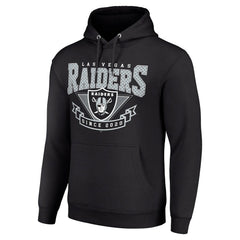 Las Vegas Raiders Starter ‘80s Inspired Pullover Hoodie Black - NFL