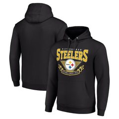 Pittsburgh Steelers Starter ‘80s Inspired Pullover Hoodie Black - NFL