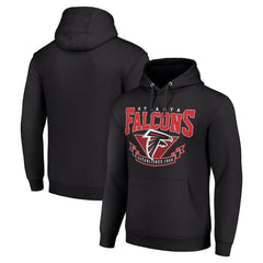 Atlanta Falcons Starter ‘80s Inspired Pullover Hoodie Black - NFL