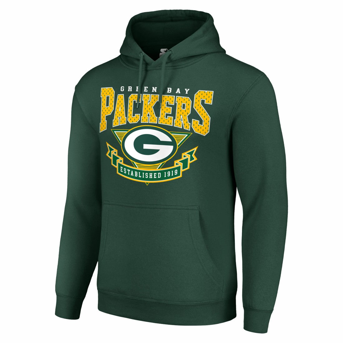 Green Bay Packers Starter ‘80s Inspired Pullover Hoodie Green - NFL