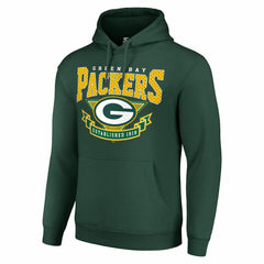 Green Bay Packers Starter ‘80s Inspired Pullover Hoodie Green - NFL