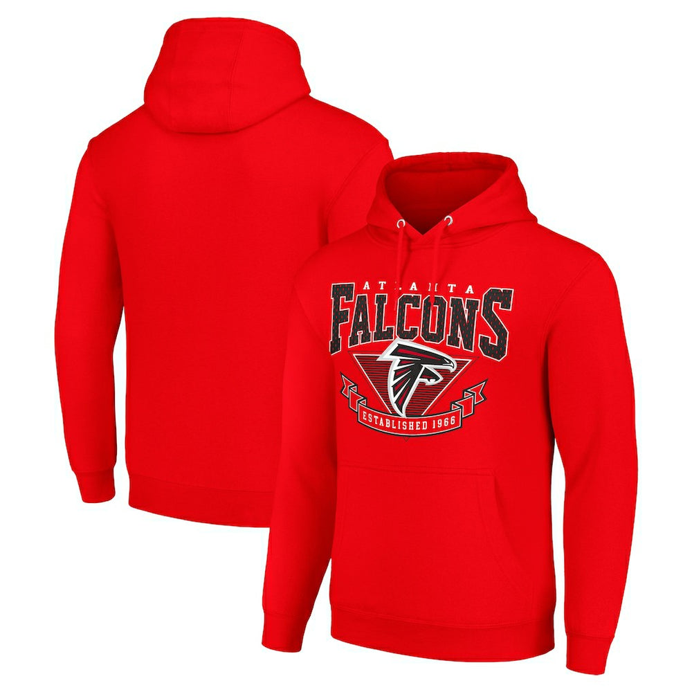 Atlanta Falcons Starter ‘80s Inspired Pullover Hoodie Red - NFL