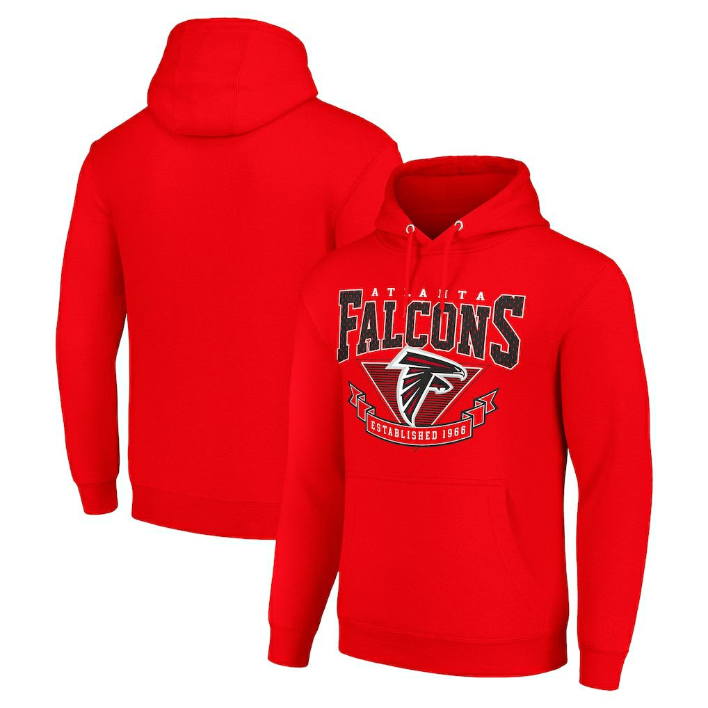 Atlanta Falcons Starter ‘80s Inspired Pullover Hoodie Red - NFL
