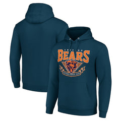 Chicago Bears Starter ‘80s Inspired Pullover Hoodie Navy - NFL