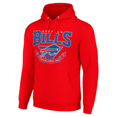 Buffalo Bills Starter ‘80s Inspired Pullover Hoodie Red - NFL