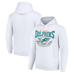 Miami Dolphins Starter ‘80s Inspired Pullover Hoodie White - NFL