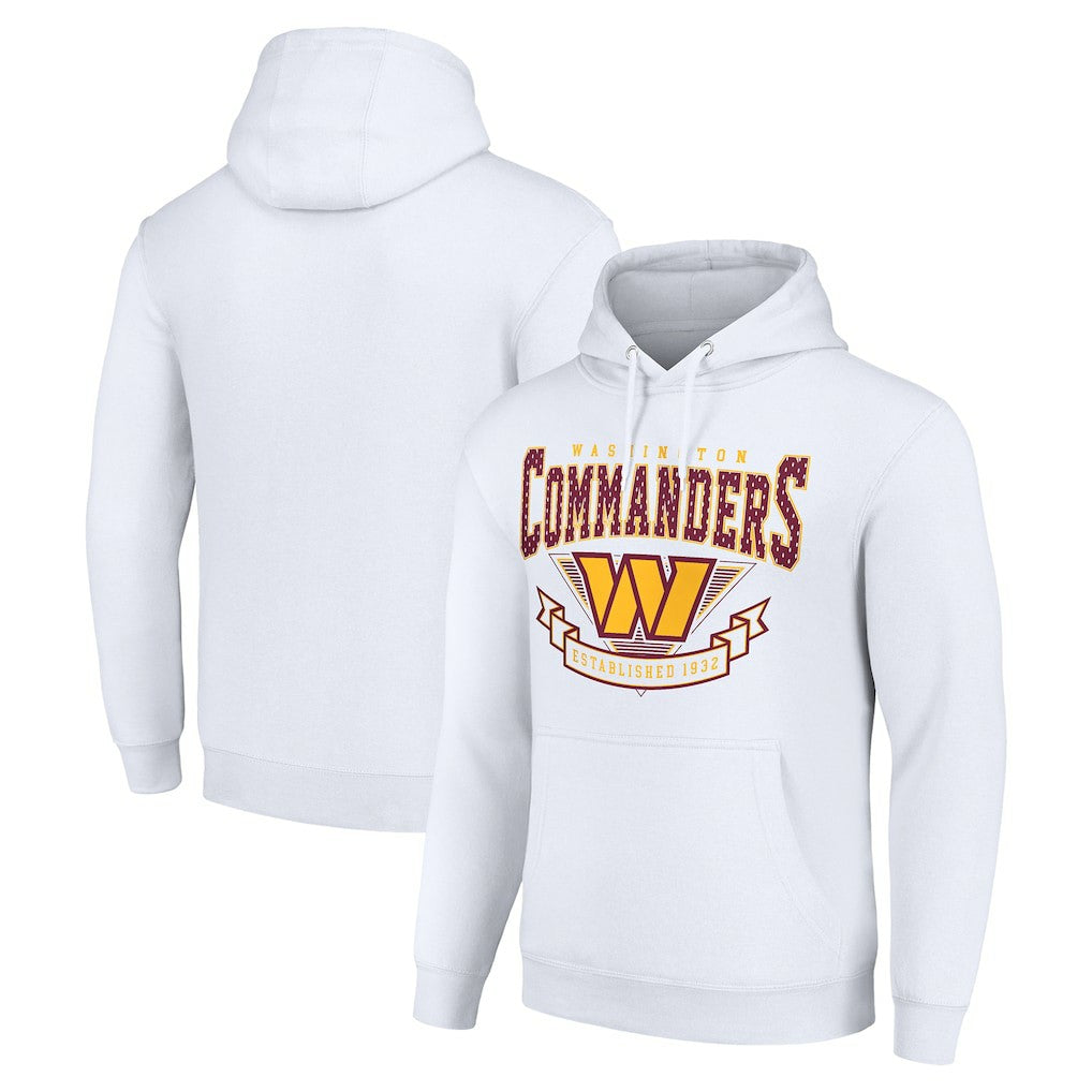 Washington Commanders Starter ‘80s Inspired Pullover Hoodie White - NFL