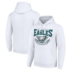Philadelphia Eagles Starter ‘80s Inspired Pullover Hoodie White - NFL