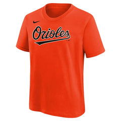 Jackson Holliday Baltimore Orioles Nike Youth Name & Number T-Shirt Sale