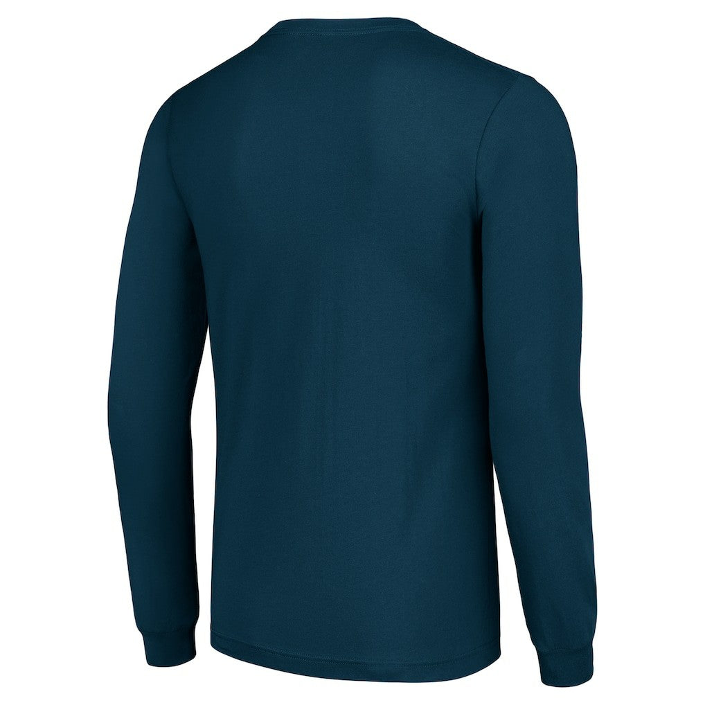 Chicago Bears Starter Player X Logo Graphic Long Sleeve T-Shirt Navy - NFL