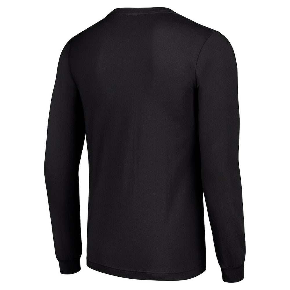 Green Bay Packers Starter Player X Logo Graphic Long Sleeve T-Shirt Black - NFL