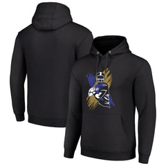 Baltimore Ravens Starter Player X Fleece Pullover Hoodie Black - NFL