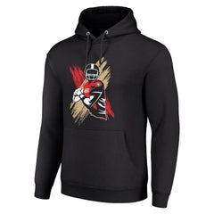 San Francisco 49ers Starter Player X Fleece Pullover Hoodie Black - NFL
