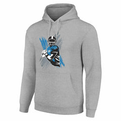 Detroit Lions Starter Player X Fleece Pullover Hoodie Heather Gray - NFL