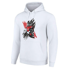 Atlanta Falcons Starter Player X Fleece Pullover Hoodie White - NFL