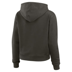 Tampa Bay Buccaneers WEAR by Erin Andrews Women's Waffle Hoodie Pullover Top Pewter - NFL