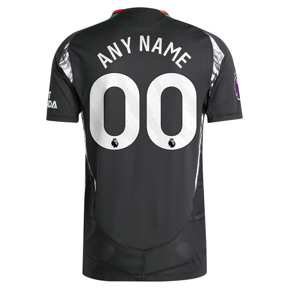 Adidas Arsenal 2024/25 Away Custom Jerseys - Black