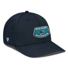 San Jose Sharks - Levelwear Rise Skylight Flex Hat Black