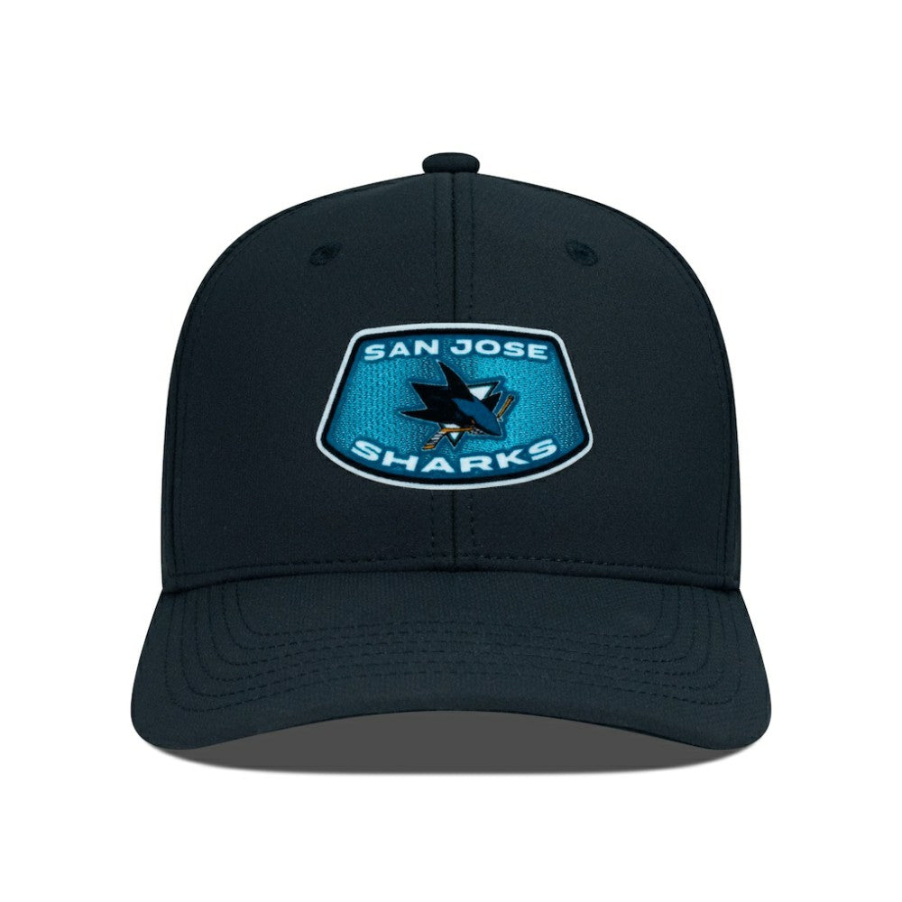 San Jose Sharks - Levelwear Rise Skylight Flex Hat Black