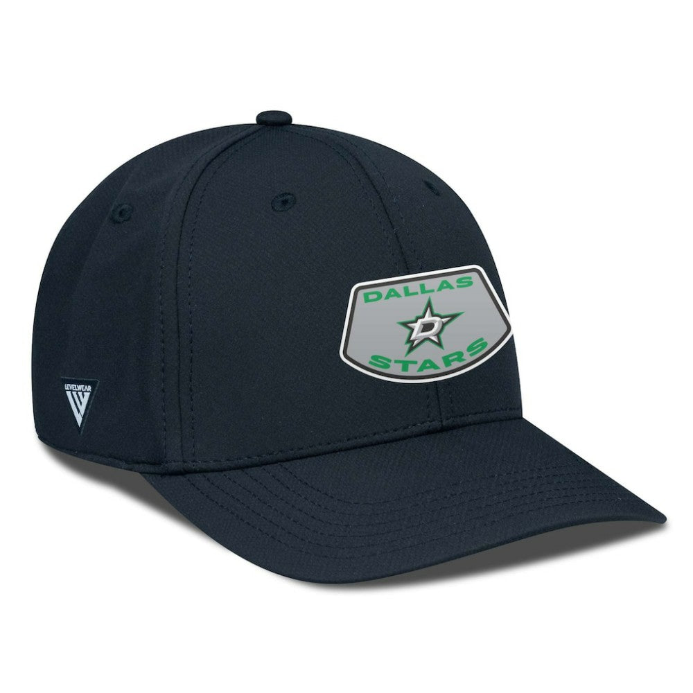 Dallas Stars - Levelwear Rise Skylight Flex Hat Black