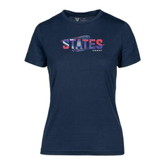 USWNT Levelwear Women's Maddox T-Shirts - Navy