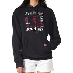 NBA - Houston Rockets G-III 4Her by Carl Banks Women's Team Collage Graphic Fleece Pullover Hoodie - Black